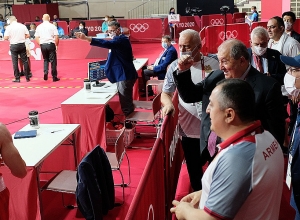 Նախագահն անձամբ է շնորհավորել հայ բռնցքամարտիկին/ լուսանկարներ