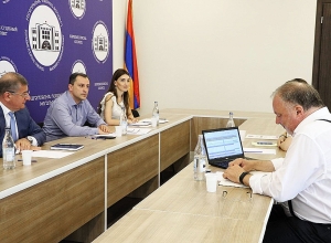 Հանդիպում ՀՀ-ում «Արդարադատության համակարգի ամրապնդում» ծրագրի ղեկավար Փիթեր Գյորթլերի հետ