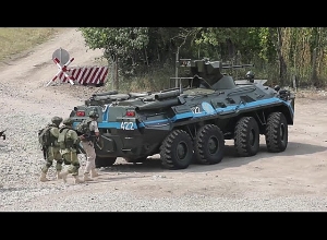 Российские миротворцы провели новые тренировки в Арцахе