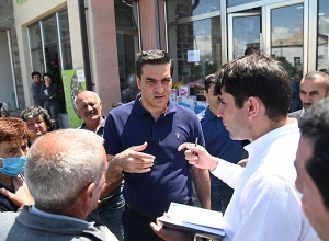 Арман Татоян находится в Гегаркуникской области  с целью работ по сбору фактов