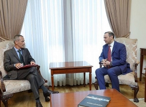 Армен Григорян принял главу делегации МККК: говорили о проблемах пленных