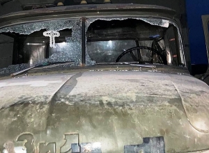 Թշնամին Երասխի ուղղությամբ կրակ է բացել զորքի համար սնունդ տեղափոխող մեքենայի վրա