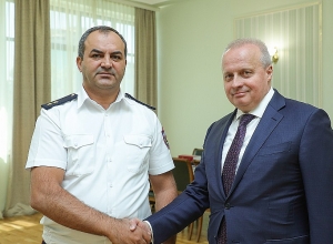 Генеральный прокурор принял посла РФ Сергея Копыркина