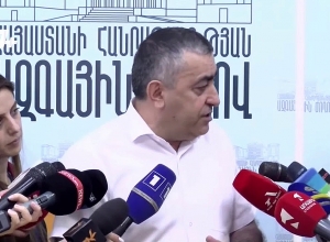 Брифинг Армена Рустамяна: ПРЯМОЙ ЭФИР