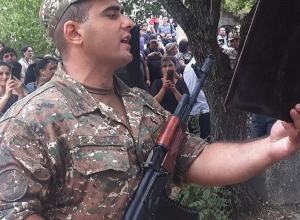 Արցախի զորամասերից մեկում տեղի ունեցավ նորակոչիկների երդման արարողություն