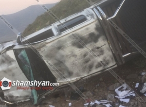 Սյունիքի մարզում վթարի են ենթարկվել Վովա Վարդանովի ջոկատի անդամները․Shamshyan.com