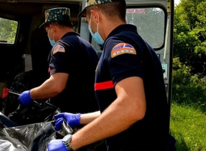 В Варанде обнаружены останки тела военнослужащего: ГСЧС Арцаха