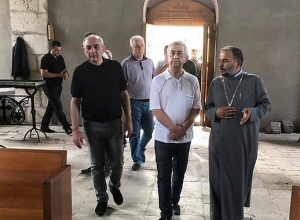 Սերժ Սարգսյանն այցելել է Ամարասի վանական համալիր