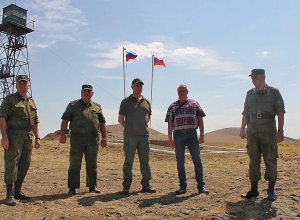 Копыркин проводит отпуск в Армении, посещает церкви, побывал на позициях на армяно-турецкой границе