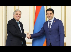 Ալեն Սիմոնյանն ընդունեց Ուրուգվայի ԱԳ նախարարին