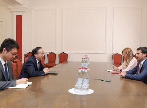 Հակոբ Արշակյանն ընդունել է Չինաստանի դեսպանին