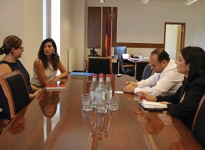«Ազնավուր» հիմնադրամի ներկայացուցիչները նախարարությունում էին