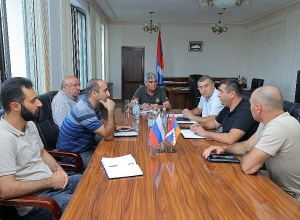 Արցախի ԱԽ քարտուղարը Ստեփանակերտում խմելու ջրի խնդիրների վերաբերյալ խորհրդակցություն է անցկացրել