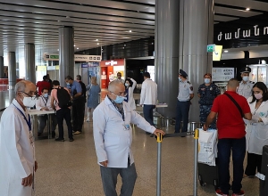 Առողջապահության և Էկոնոմիկայի նախարարի տեղակալներն այցելել են «Զվարթնոց» օդանավակայան