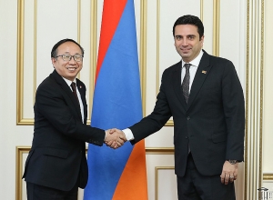 Ազգային ժողովի նախագահն ընդունել է Չինաստանի դեսպանին