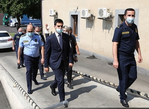 Ռուստամ Բադասյանն աշխատանքային այցով եղել է Արարատյան մաքսատուն-վարչությունում