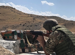 Կրակային պատրաստության պարապմունքներ 4-րդ զորամիավորման ստորաբաժանումների մասնակցությամբ