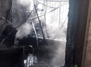 Իջևանի սրճարաններից մեկում հրդեհ է բռնկվել