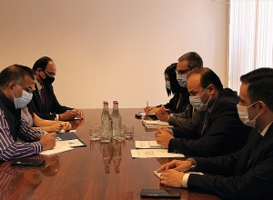 Նախարարն ընդունել է Հնդկաստանի դեսպանին