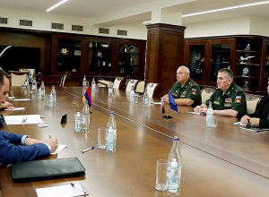 Արշակ Կարապետյանն ընդունել է ՀԱՊԿ Միացյալ շտաբի պետի առաջին տեղակալին