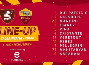 Ուղիղ. «Սալերնիտանա» - «Ռոմա». Հենրիխ Մխիթարյանը իր թիմի մեկնարկային կազմում է