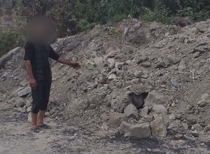 Շուրջ 30 տոննանոց աղացի զրահասալիկներ էին գողացել, տեղափոխել ու հողով ծածկել