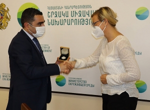 Ռոմանոս Պետրոսյանն ընդունել է Գերմանիայի միջազգային համագործակցության ընկերության Հայաստանի գրասենյակի տնօրենin