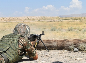 Եռամսյա հավաքի մասնակիցները հրաձգության մարզումներ են անցկացրել