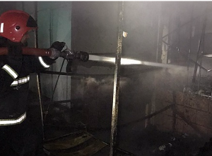 Գյումրիում սննդամթերքի խանութ է այրվել