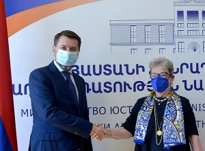 Евросоюз продолжит оказывать поддержку реформам в судебно-правовой сфере: Андреасян встретился с послом ЕС