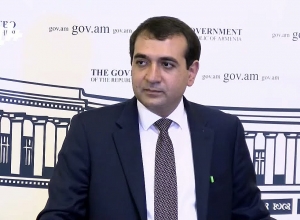 Брифинг кандидата в мэры Гюмри