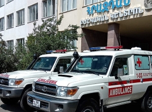 Հրազդանի ԲԿ-ի շտապօգնության պարկը համալրվել է երկու նոր ամենագնաց մեքենաներով