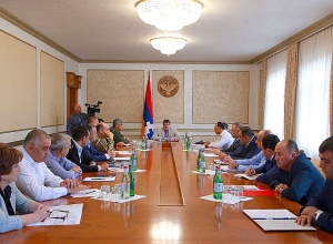 Արցախում քննարկել են մարտական գործողությունների մասնակցին կարգավիճակ տրամադրելու հարցը