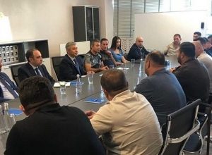 В Киеве состоялась встреча главы армянской общины Украины и нового посла Армении