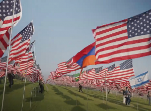 Սեպտեմբերի 11-ի զոհերի հիշատակին նվիրված 2977 դրոշներ են տեղադրվել Լոս Անջելեսում