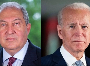 Наши сердца все еще скорбят по невинным жертвам: послание Армена Саркисяна президенту США Джозефу Байдену