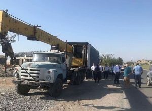 Վերամբարձ կռունկի հետընթացի ժամանակ 65-ամյա տղամարդը վրաերթի է ենթարկվել