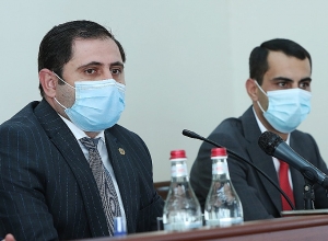 Сурен Папикян представил новоназначенного губернатора Гегаркуника