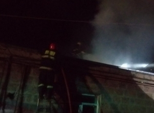 Հրդեհ Գյումրի քաղաքում