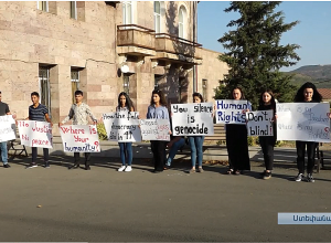 Լուռ բողոքի ակցիա՝ Արցախում