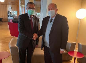 Армен Саркисян встретился с генеральным директором Всемирной организации здравоохранения