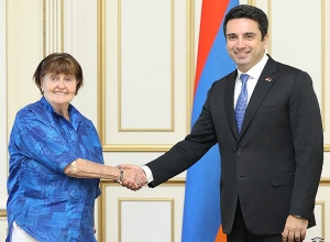 Председатель НС РА принял делегацию во главе с баронессой Кэролайн Кокс