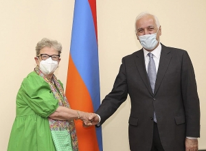 Վահագն Խաչատուրյանը ընդունել է ՀՀ-ում ԵՄ պատվիրակության ղեկավար, դեսպան Անդրեա Վիկտորինին