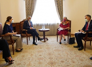 Մհեր Գրիգորյանը ԵՄ դեսպանի հետ քննարկել է ՀՀ-ԵՄ համագործակցության օրակարգը