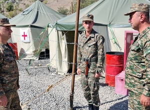 Ստուգվել են եռամսյա վարժական հավաքներում ընդգրկված պահեստազորայինների սոցիալ-կենցաղային պայմանները