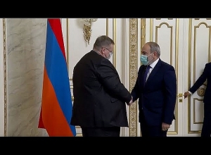 Նիկոլ Փաշինյանը հանդիպել է ՌԴ փոխվարչապետ Ալեքսեյ Օվերչուկի հետ