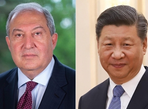 Սարգսյանին շնորհավորական ուղերձ է հղել Չինաստանի նախագահ Սի Ծինփինը