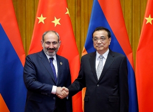 Премьер-министр Китая направил поздравительное послание по случаю 30-летия Независимости Николу Пашиняну