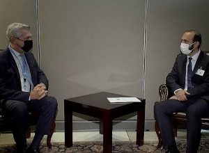 Арарат Мирзоян разговаривал с Верховным комиссаром ООН о проблемах перемещённых арцахских армян