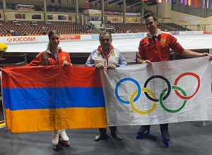 Հայաստանի գեղասահքի պարային զույգը օլիմպիական խաղերի ուղեգիր է նվաճել